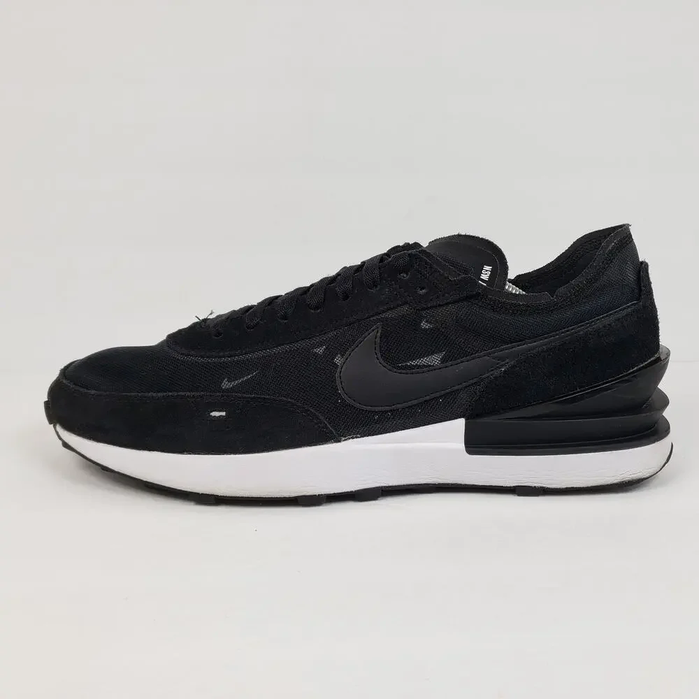 Nike Waffle One Mens Size 13 Black White Athletic Sneaker Shoes DA7995-001